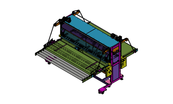 Cutter for three folding design