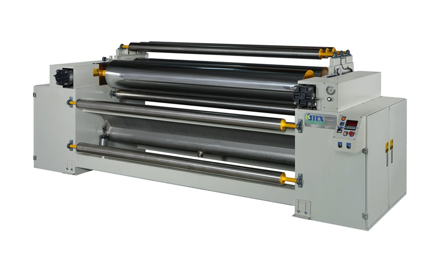 Double roller coating machine